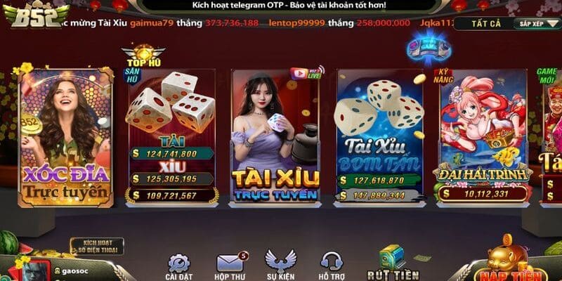 Game bài B52 Chiến thuật tăng tỷ lệ thắng Game bài B52